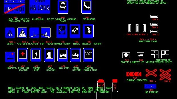 File thiết kế Bản vẽ autocad các loại biển báo giao thông