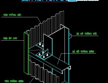 Bản vẽ cấu tạo nhà xưởng công nghiệp - Ảnh 2