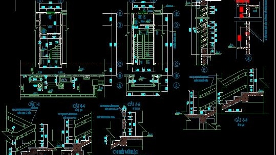 Bản vẽ cấu tạo nhà xưởng công nghiệp - Ảnh 3