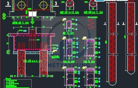 BẢN VẼ CHI TIẾT CỌC KHOAN NHỒI - Ảnh 2