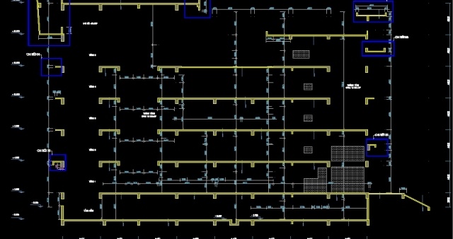 File thiết kế Bản vẽ hoàn thiện công trình tấm ốp Alu