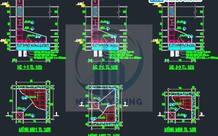 BẢN VẼ KẾT CẤU MÓNG ĐƠN - Ảnh 3