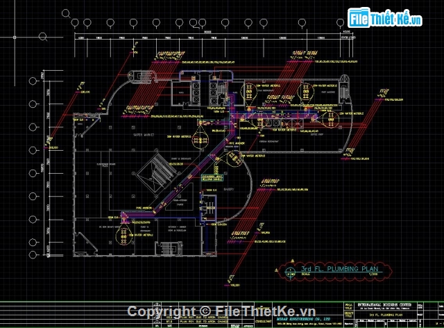 CAD Bản vẽ trung tâm thương mại Diamond plaza 2 tầng hầm + 21 tầng lầu - Ảnh 2