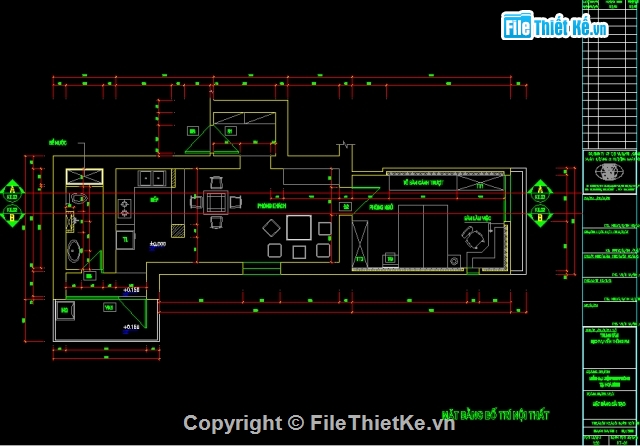 File thiết kế File autocad thiết kế nội thất
