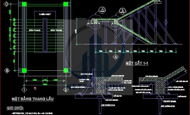 File cad Bản vẽ biện pháp thi công trường trung học cơ sở Đông Hải - Ảnh 4