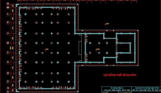 File thiết kế File cad bản vẽ kiến trúc đình chùa cổ