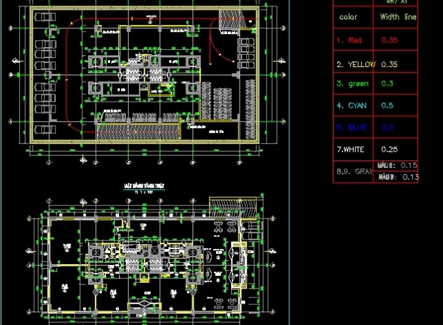 File cad Hồ sơ thiết kế kiến trúc chung cư cao cấp - Ảnh 2