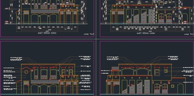 File thiết kế File cad Mặt bằng quán cafe
