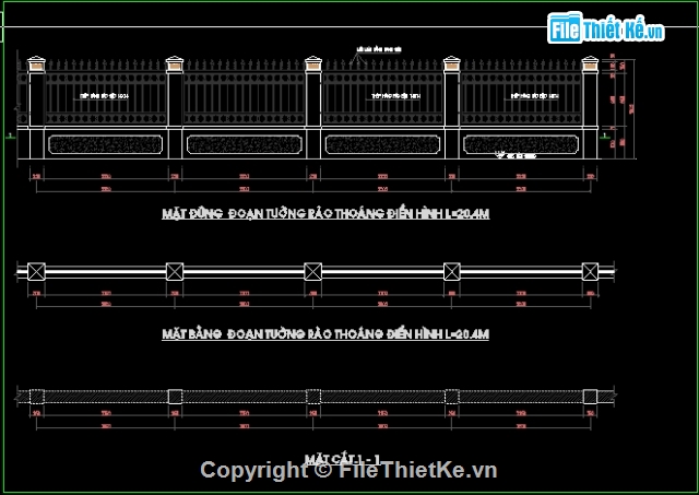 Gửi tới các bạn bản vẽ cổng nhà, cổng cơ quan nhà nước, trụ sở. - Ảnh 4