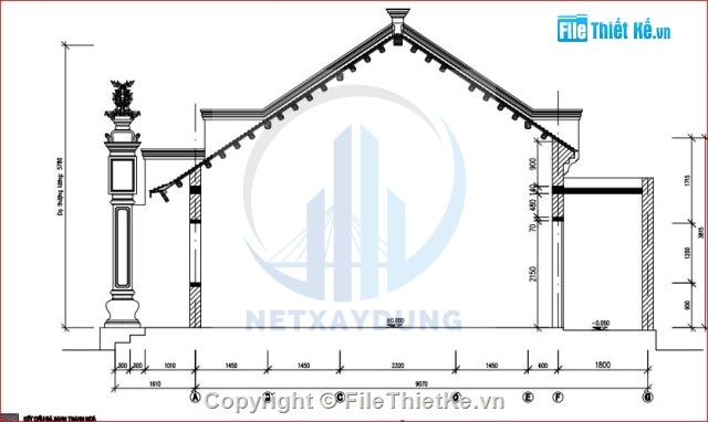 Thiết kế nhà gỗ 5 gian đẹp ( file pdf) - Ảnh 5